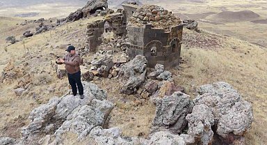 Aksaray'ın saklı mirası Ana Sultan Tepesi'nde 725 yıllık kilise