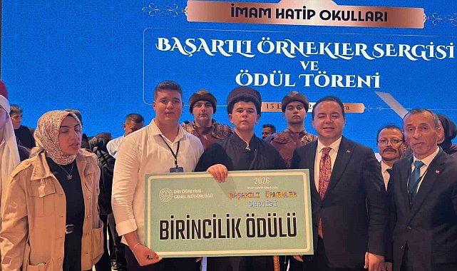 Alaplı Anadolu İmam Hatip Lisesi'nden Türkiye birinciliği
