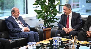 Alfatlı'dan BTSO'ya hayırlı olsun ziyareti