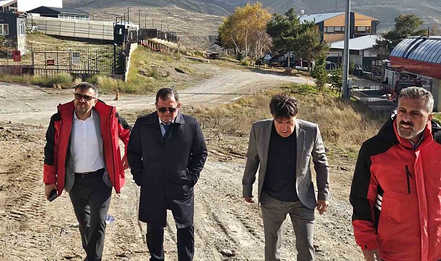 Ali İhsan Kabakcı, Erciyes Dağ Kızağı tesisini inceledi
