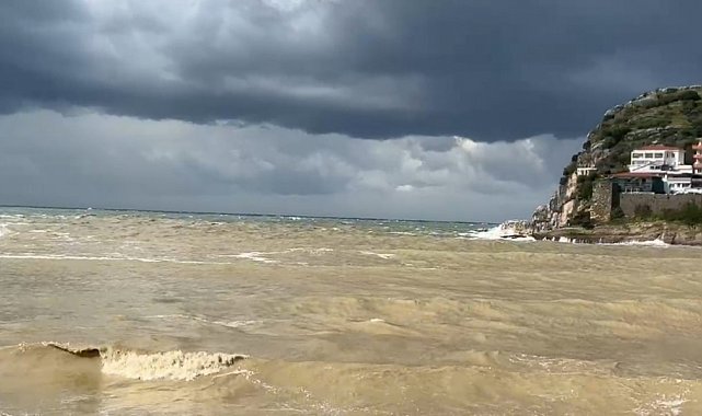 Amasra bir günde 4 mevsimi yaşadı