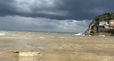 Amasra bir günde 4 mevsimi yaşadı