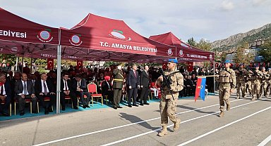 Amasya'da 29 Ekim Cumhuriyet Bayramı coşkuyla kutlandı