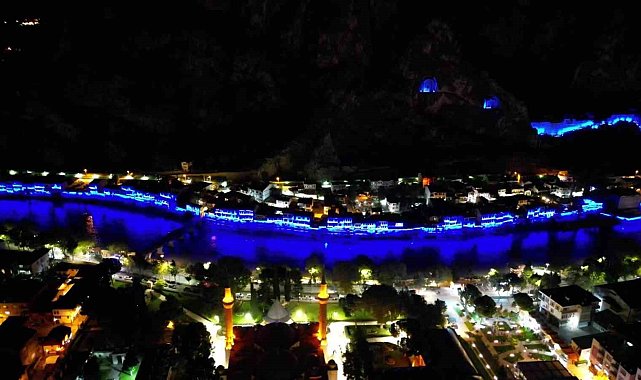 Amasya'nın dünya mirasının ışık sistemi yenilendi: "Rüya şehir"