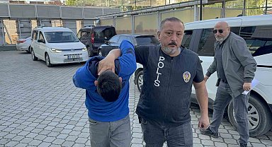 Anahtarı üzerinde unutulan evden hırsızlık zanlısı tutuklandı