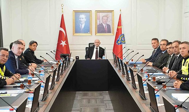 Ankara Emniyet Müdürlüğü, Cumhuriyet Bayramı ve Türk Devletleri Teşkilatı Zirvesi için güvenlik toplantısı gerçekleştirdi