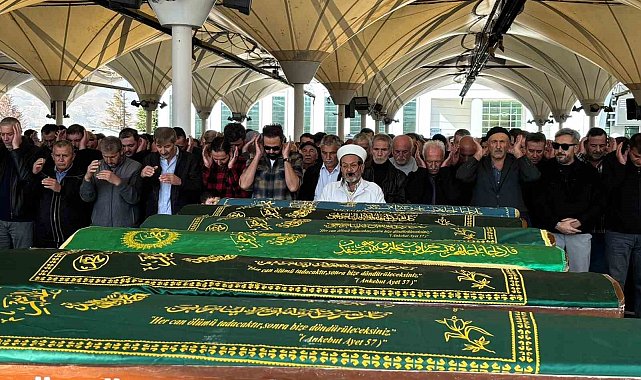 Ankara'da elektrik trafosuna girmesi nedeniyle hayatını kaybeden adam son yolculuğuna uğurlandı