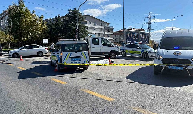 Ankara'da otomobille motosikletin çarpıştığı kazada 1 kişi hayatını kaybetti