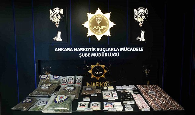 Ankara'da uyuşturucu operasyonlarında 95 şüpheli gözaltına alındı