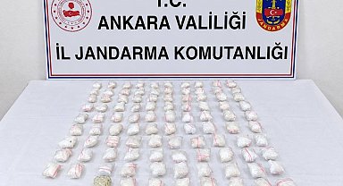 Ankara'da uyuşturucu operasyonu: 1 kilogram metamfetatin ele geçirildi