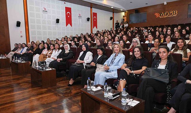 AOSB'de kadın liderliği ve kişisel marka yönetimi konuşuldu