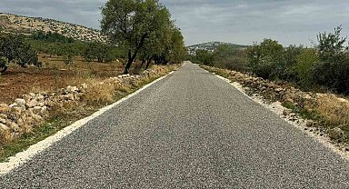 Araban'da bağlantı yolu asfaltı tamamlandı