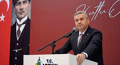 Artvin'de Cumhuriyet'in 103. yılı coşkuyla kutlandı