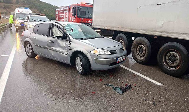 Aşkale'de zincirleme trafik kazası