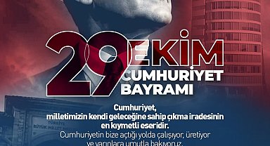 ASO Başkanı Ardıç: "Cumhuriyetimizin kazandırdığı özgüvenle birlik ve beraberlik içerisinde daha müreffeh bir Türkiye için var gücümüzle çalışacağız"