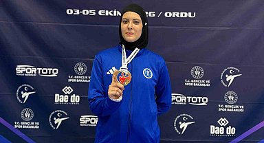 Aydın Büyükşehir Belediyespor sporcusu Köseoğlu, Türkiye şampiyonu oldu