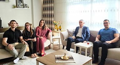 Aydın İl Emniyet Müdürü Karaduman şehit ailesini yalnız bırakmadı