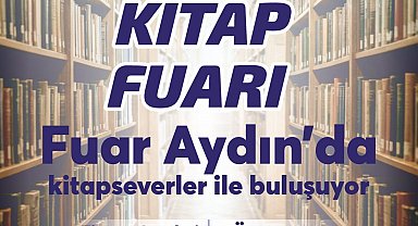 Aydın Kitap Fuarı 30 Ekim'de kapılarını açıyor