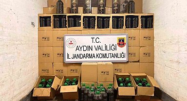 Aydın'da 5 bin 300 litre sahte zeytinyağı ele geçirildi