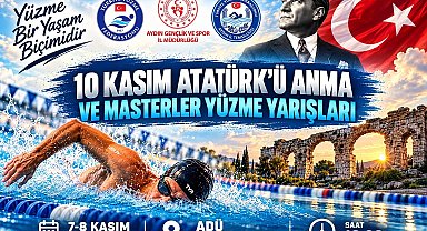 Aydın'da Atatürk'ü Anma ve Masterler Yüzme Yarışları düzenlenecek