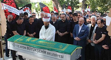 Aydın'da başından vurulmuş halde bulunan Sargın son yolculuğuna uğurlandı