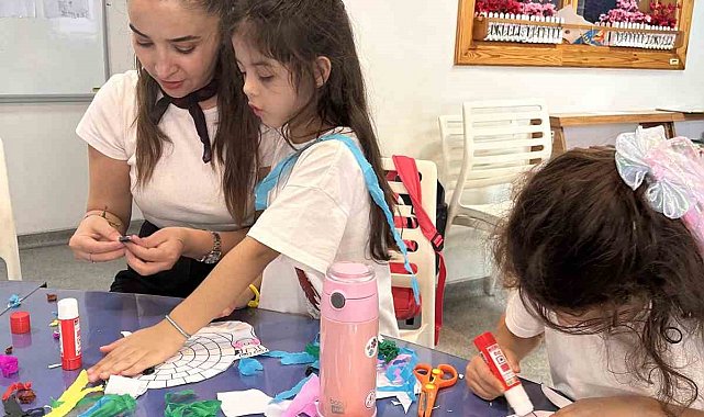 Aydın'da çocuklar kitapla hayal etti, elleriyle tasarladı