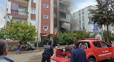 Aydın'da ev yangını