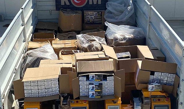 Aydın'da kaçak tütün operasyonu: 3 şüpheli yakalandı