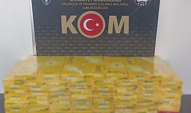 Aydın'da kaçak tütün operasyonu