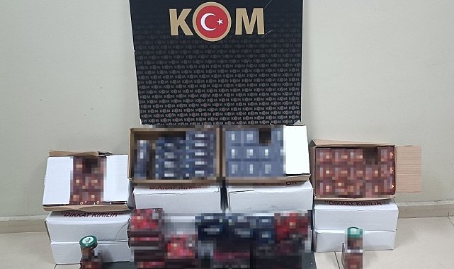 Aydın'da kaçakçılık operasyonu