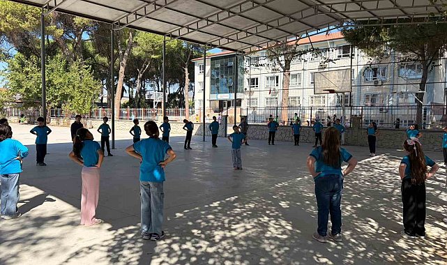 Aydın'da miniklerin antrenmanları devam ediyor