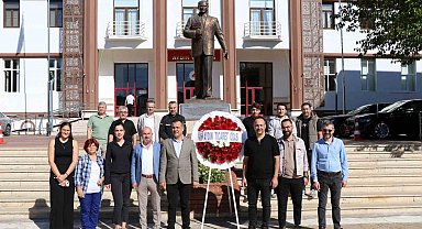 Aydın'da Sigorta Haftası çelenk töreniyle kutlandı