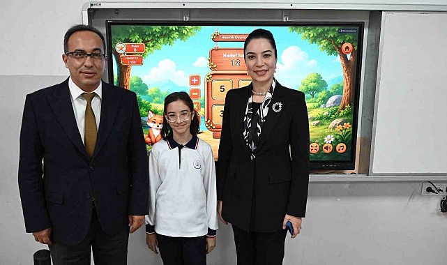 Aydın'da yeni EBA öğrencilere tanıtıldı