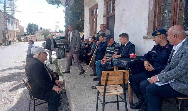 Aydıntepe Kaymakamı Yıldırım köylerde vatandaşların taleplerini dinledi