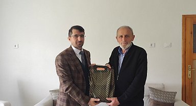 Aydıntepe'de emekli din görevlileri ziyaret edildi