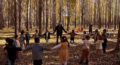 Aydıntepe'de minikler için doğada öğrenme etkinliği düzenlendi