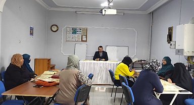 Aydıntepe'deki Kur'an kurslarında eğitim çalışmaları sürüyor