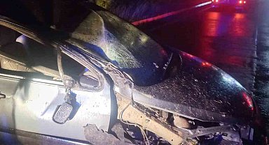 Ayvalık'ta trafik kazası: 1 yaralı