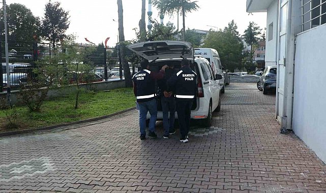 Bafra'da uyuşturucudan aranan hükümlü yakalandı