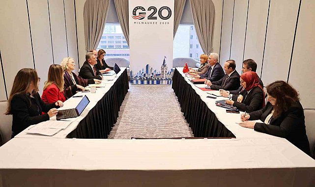 Bakan Bolat, AB Komiseri Sefcovic ve Rusya Ekonomik Kalkınma Bakanı Reshetnikov görüştü