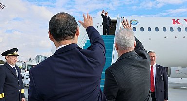 Bakan Bolat, Kazakistan ve Kırgızistan cumhurbaşkanlarını uğurladı