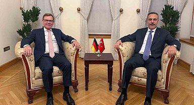 Bakan Fidan, Alman mevkidaşı Wadephul ile bir araya geldi
