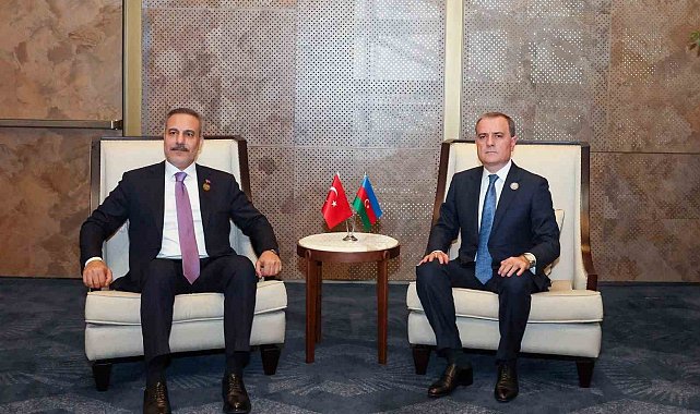 Bakan Fidan, Azerbaycanlı mevkidaşı Bayramov bir araya geldi