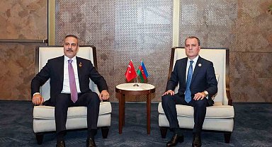 Bakan Fidan, Azerbaycanlı mevkidaşı Bayramov bir araya geldi