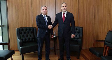 Bakan Fidan, Azerbaycanlı mevkidaşı Bayramov ile görüştü