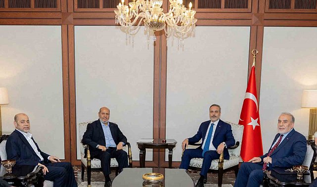 Bakan Fidan Hamas heyeti ile bir araya geldi