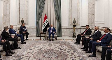 Bakan Fidan, Irak Cumhurbaşkanı Amedi tarafından kabul edildi