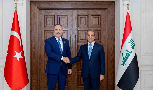 Bakan Fidan, Irak Yüksek Yargı Konseyi Başkanı Zeydan ile görüştü