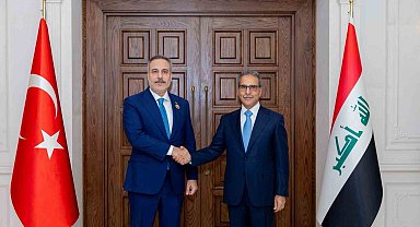 Bakan Fidan, Irak Yüksek Yargı Konseyi Başkanı Zeydan ile görüştü