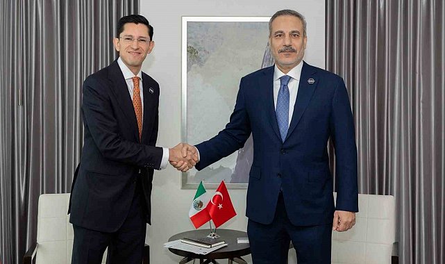 Bakan Fidan, Meksika Dışişleri Bakanı Alvarez ile bir araya geldi